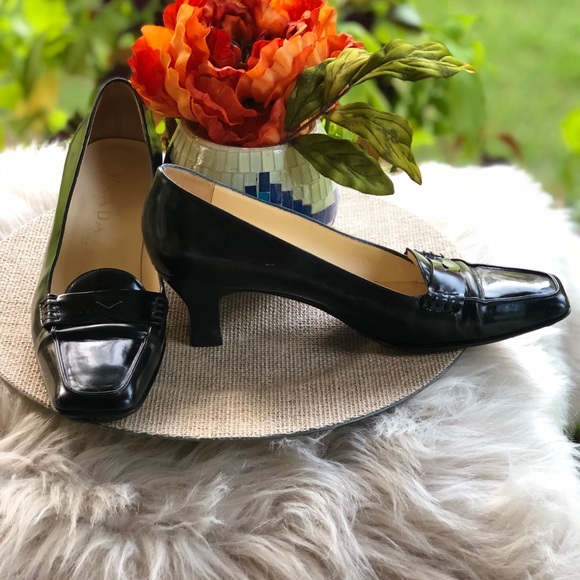 ✨Authentic ✨PRADA BLACK HEELS✨SZ 37.5 (7.5) - Picture 7 of 8